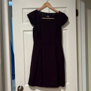 J Crew Wool Cap Sleeve Suiting Dress
